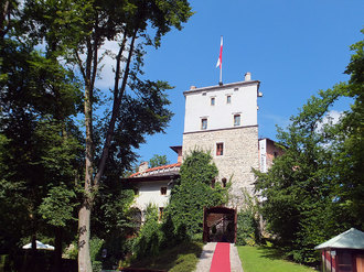 Zamek w Korzkwi z XIV wieku